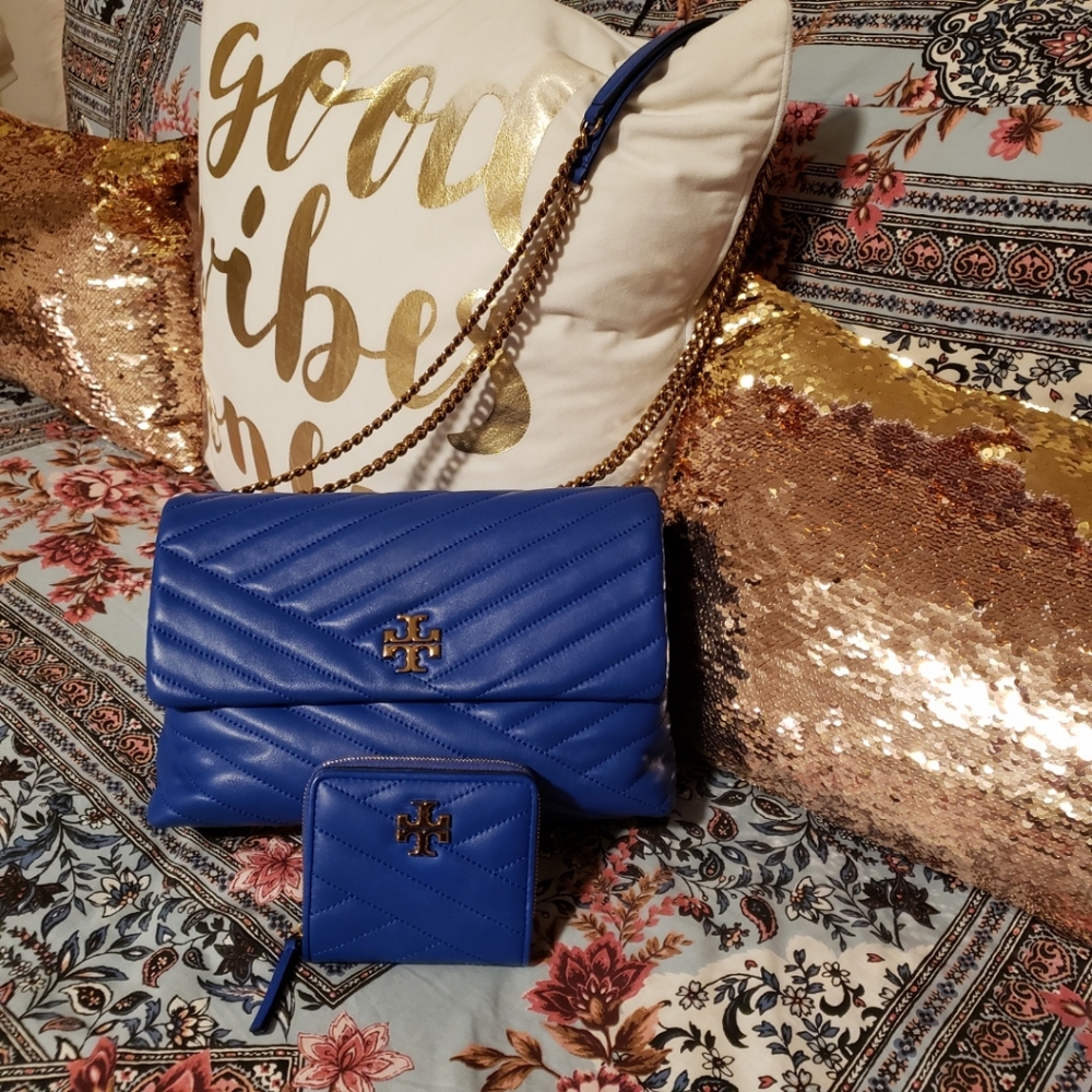💞SALE💞TB Kira Chevron Bag & Wallet Set